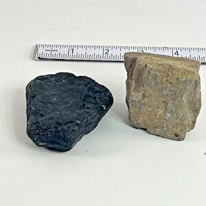 Geology Specimen Set Coal Siltstone Natural Rock Samples